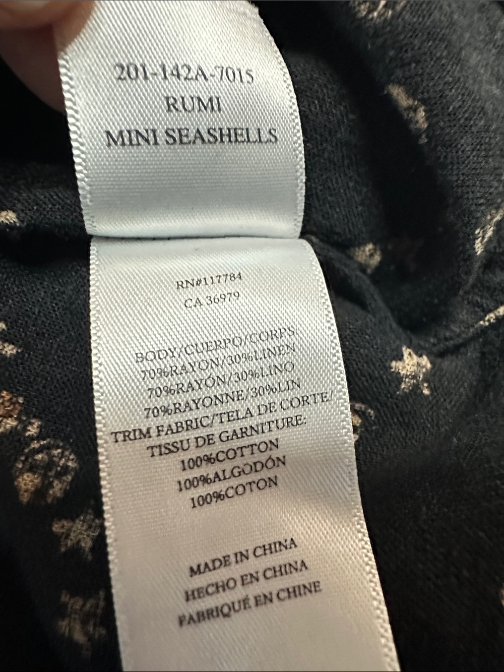 Rails Rumi Mini Seashells Dress Size S - Picture 10 of 12